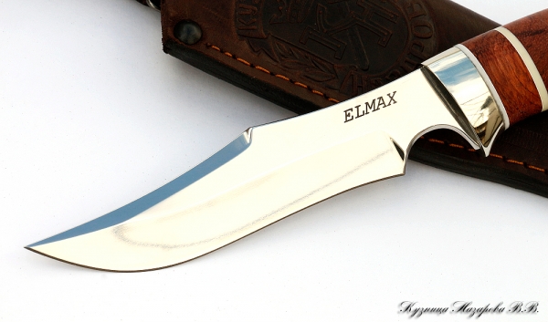 Нож Пума ELMAX мельхиор наборная бубинга