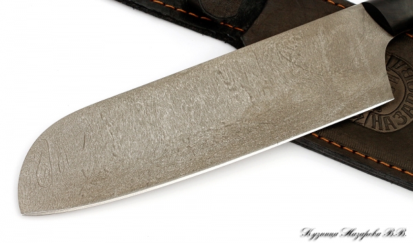 Нож Шеф-Повар №5 Х12МФ черный граб