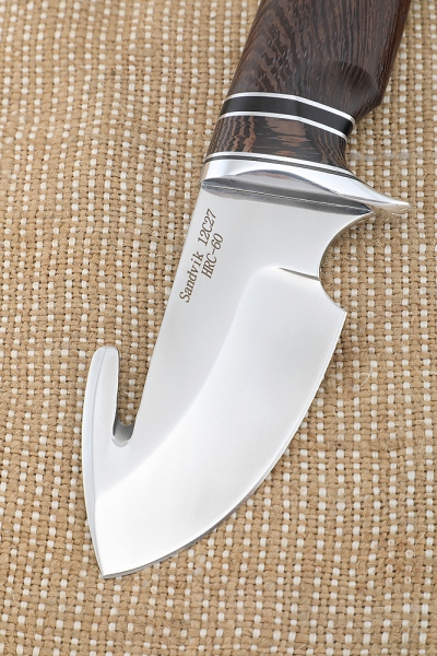 Нож Шкуросъемный-4 сталь Sandvik рукоять венге наборная