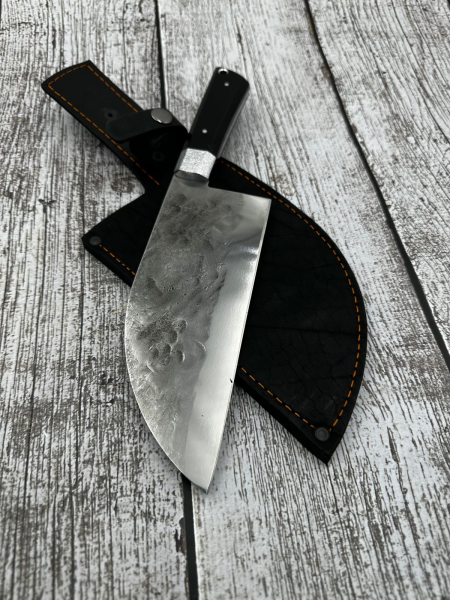 Сербский нож малый сталь х12мф цельнометаллический накладки G10 (РАСПРОДАЖА)