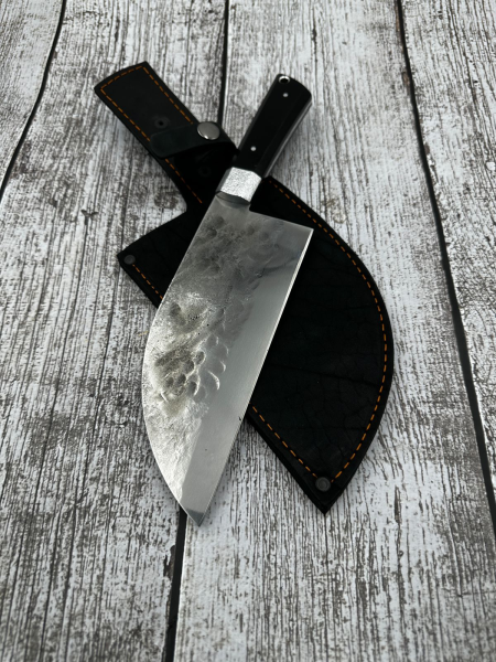 Сербский нож малый сталь х12мф цельнометаллический накладки G10 (РАСПРОДАЖА)
