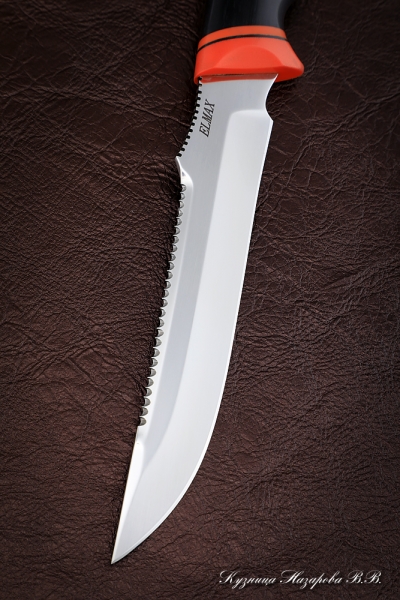 Нож Рыбак 2 ELMAX черный граб акрил