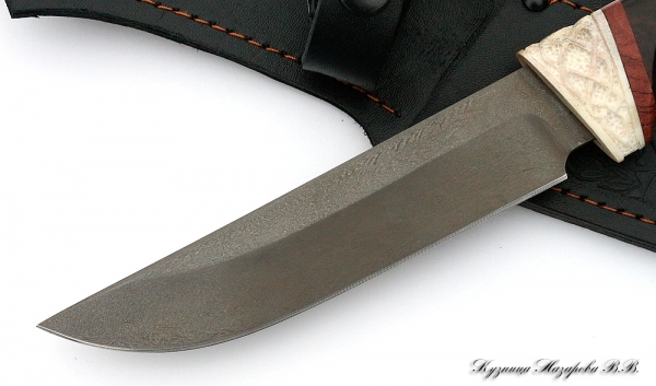 Нож Овод 2 Х12МФ резная наборная авт.