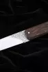 Нож №40 D2 цельнометаллический рукоять карельская береза коричневая