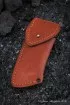 Нож складной Походный сталь Elmax рукоять микарта оранжевая
