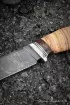 Нож Овод дамаск рукоять береста (New)