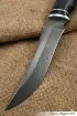 Нож Спецназ х12мф черный граб стабилизированная карельская береза (фиолетовая)