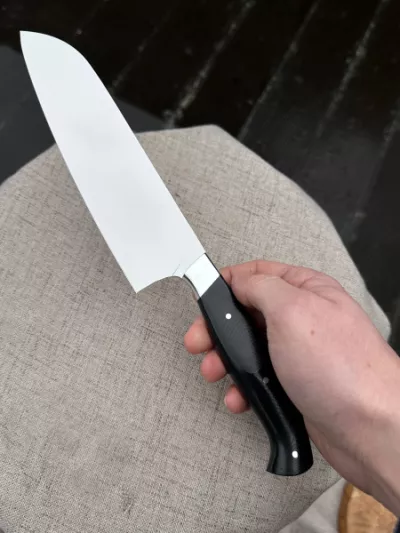 Кухонный цельнометаллический нож 