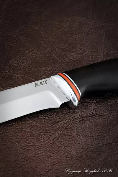 Нож Сокол Elmax черный граб