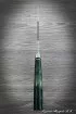 Нож Рыбак-2 M390 мельхиор карельская береза (зеленая)
