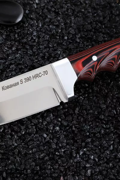 Нож Узбекский цельнометаллический S390 рукоять G10 (Coutellia)