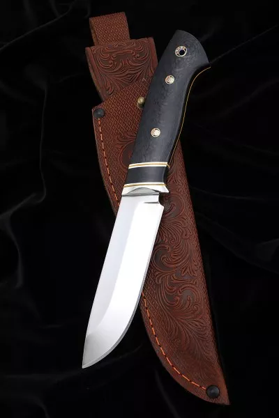 Нож Странник S390 рукоять карбон