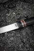 Нож Учар Х12МФ рукоять G10 черная, железное дерево, черный граб