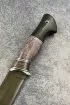 Нож Сокол Х12МФ — наборная рукоять: карельская береза фиолетовая, черный граб