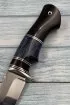 Нож Рыбак D2 — наборная рукоять: карельская береза синяя, черный граб