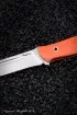 Нож №8 Х12МФ ЦМ (полные спуски) G10 orange
