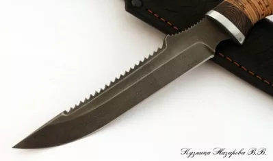Нож Рыбак 2  ХВ-5 береста