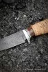 Нож Колибри дамаск рукоять береста