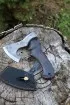 Топор Крепыш-1 варка металлов: углерод+ ХВГ рукоять ясень брашированный (NEW)