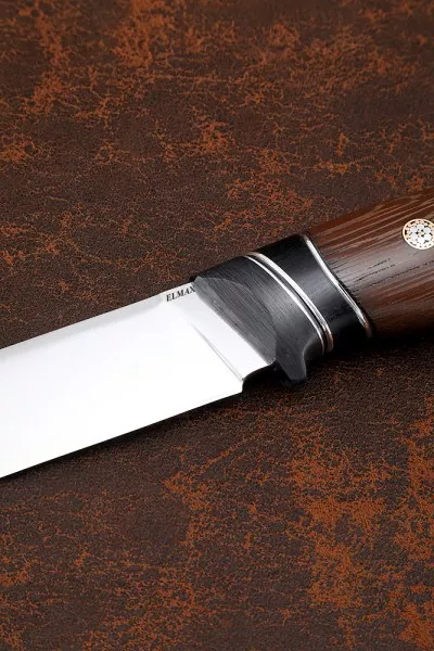 Нож Овод Elmax рукоять карбон венге черный граб (New)