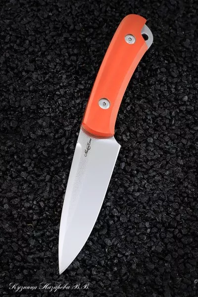 Нож №10 Х12МФ ЦМ G10 orange