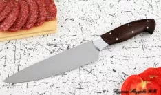 Нож Шеф № 9 сталь 95Х18 рукоять дюраль венге