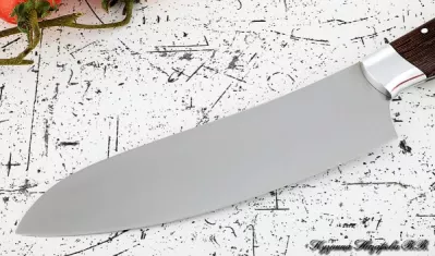 Нож Шеф № 11 сталь 95Х18 рукоять дюраль венге