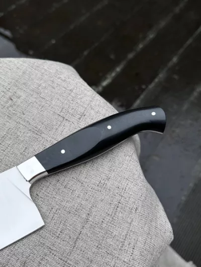 Кухонный цельнометаллический нож 