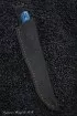 Нож №33 Elmax ЦМ микарта синяя + черная