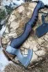 Топор Ермак-8 варка металлов: углерод+ ХВГ ясень брашированный (NEW)