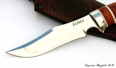 Нож Пума ELMAX мельхиор наборная бубинга