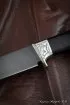 Нож Штык 2 Х12МФ мельхиор черный граб