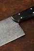 Тяпка 9 дамаск цельнометаллическая черный граб