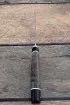 Нож Вепрь Х12МФ с никелем рукоять черный граб карельская береза двухцветная