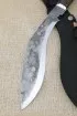 Нож Кукри №7 сталь 95Х18 рукоять венге оплетка из кожи