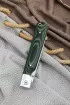 Нож складной филейный сталь Elmax, накладки G10 зеленые