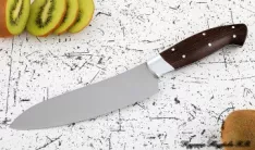 Нож Шеф № 10 сталь 95Х18 рукоять дюраль венге