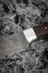 Нож Мачете № 5 дамаск полный камень венге