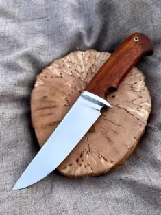 Нож "Аллигатор" сталь 95х18, рукоять кавказский орех (распродажа) 