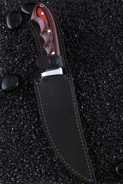 Нож Узбекский цельнометаллический S390 рукоять G10 (Coutellia)