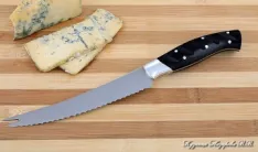Нож Шеф № 4 сталь 95Х18 рукоять акрил черный