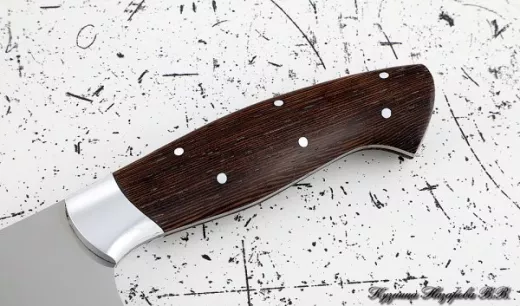 Нож Шеф № 14 сталь 95Х18 рукоять дюраль венге