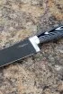 Нож Узбекский цельнометаллический Х12МФ микарта (Coutellia)