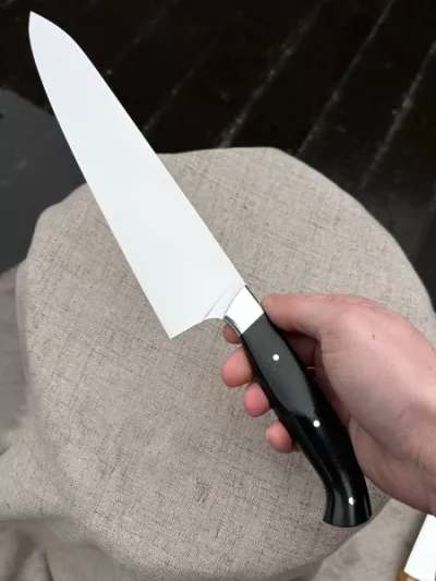 Кухонный цельнометаллический нож 