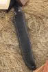Нож Игла Sandvik рукоять черный граб карельская береза коричневая