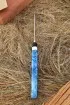 Нож Джур Elmax рукоять G10 черная, рог лося, карельская береза синяя