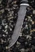 Нож Рыбак 2 дамаск черный граб венге с крючком