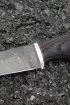 Нож Бизон дамаск рукоять ясень брашированный