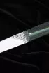 Нож №41 D2 цельнометаллический рукоять G10 чернозеленая