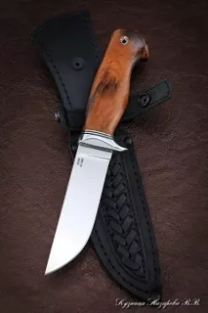 Нож Беркут сталь M390 железное дерево